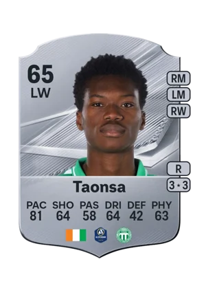Taonsa - 65 - Rare EA FC 27 card