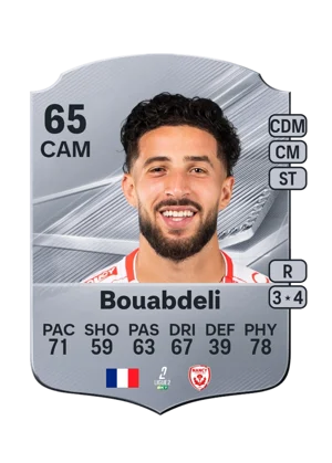Bouabdeli - 65 - Rare EA FC 27 card