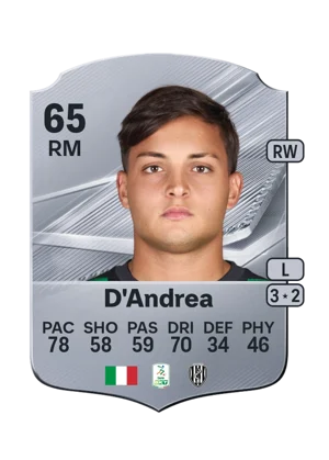 D'Andrea - 65 - Rare EA FC 27 card