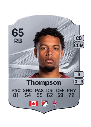 Thompson - 65 - Rare EA FC 27 card