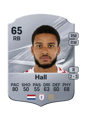 Hall - 65 - Rare EA FC 27 card