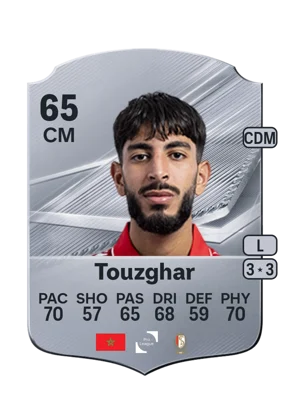 Touzghar - 65 - Rare EA FC 27 card