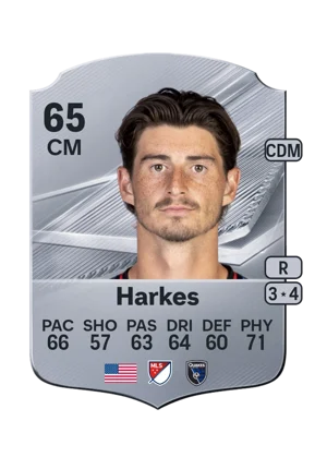 Harkes - 65 - Rare EA FC 27 card