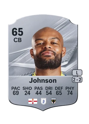 Johnson - 65 - Rare EA FC 27 card