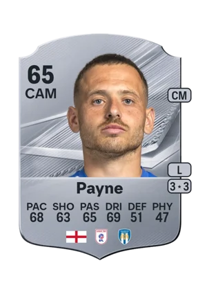 Payne - 65 - Rare EA FC 27 card