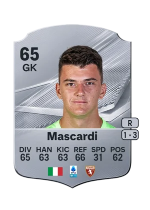Mascardi - 65 - Rare EA FC 27 card