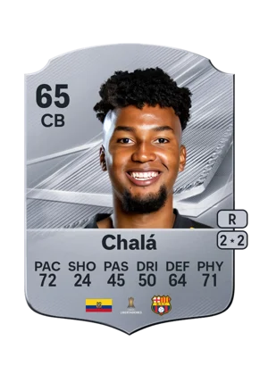 Chalá - 65 - Rare EA FC 27 card