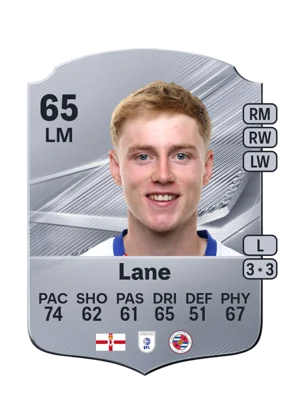 Lane - 65 - Rare EA FC 27 card