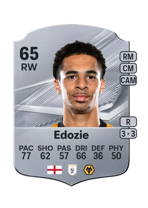 Edozie - 65 - Rare EA FC 27 card