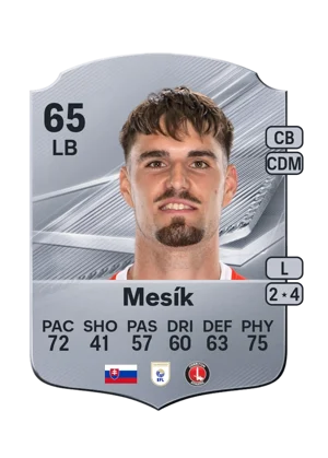 Mesík - 65 - Rare EA FC 27 card