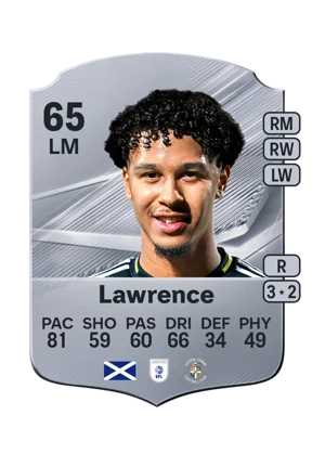 Lawrence - 65 - Rare EA FC 27 card