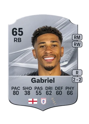 Gabriel - 65 - Rare EA FC 27 card