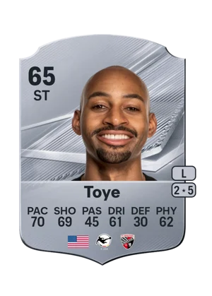 Toye - 65 - Rare EA FC 27 card