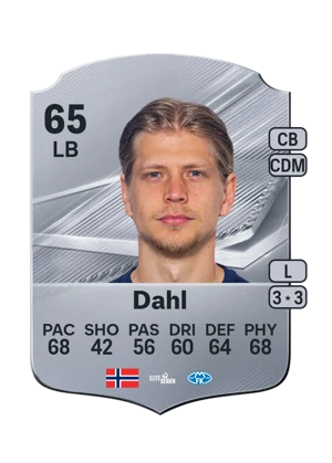 Dahl - 65 - Rare EA FC 27 card
