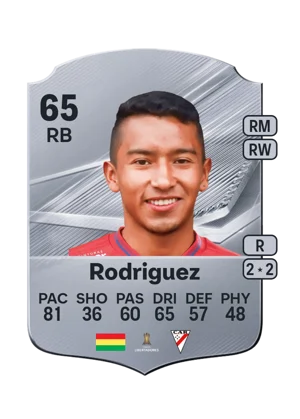 Rodriguez - 65 - Rare EA FC 27 card