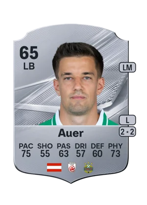 Auer - 65 - Rare EA FC 27 card
