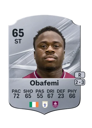 Obafemi - 65 - Rare EA FC 27 card