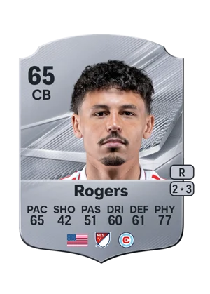 Rogers - 65 - Rare EA FC 27 card