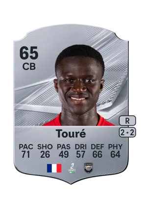 Touré - 65 - Rare EA FC 27 card