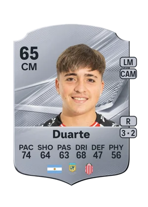Duarte - 65 - Rare EA FC 27 card