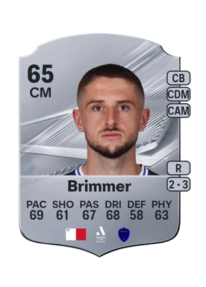 Brimmer - 65 - Rare EA FC 27 card