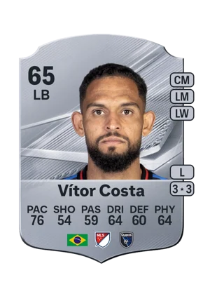 Vítor Costa - 65 - Rare EA FC 27 card