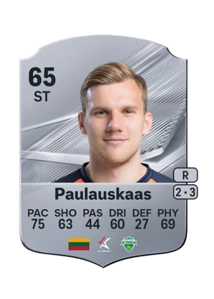 Paulauskaas - 65 - Rare EA FC 27 card