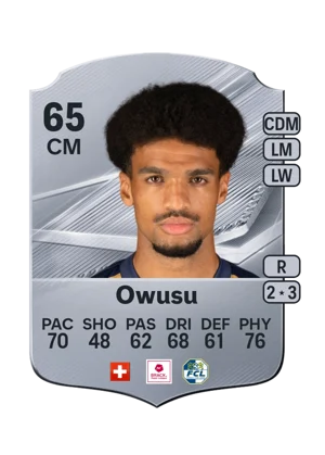 Owusu - 65 - Rare EA FC 27 card