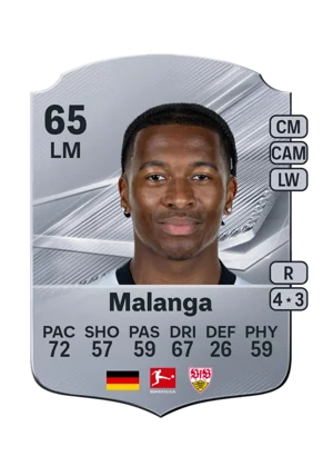 Malanga - 65 - Rare EA FC 27 card