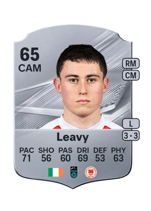 Leavy - 65 - Rare EA FC 27 card