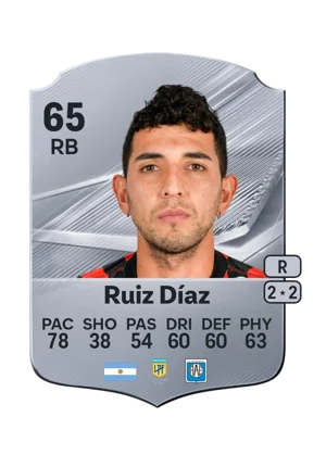 Ruiz Díaz - 65 - Rare EA FC 27 card