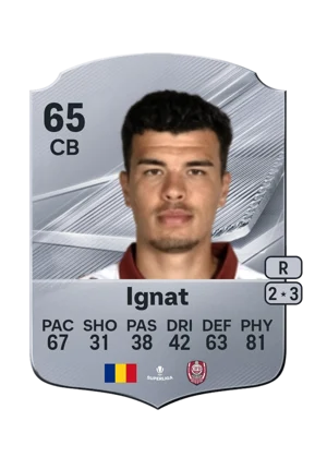 Ignat - 65 - Rare EA FC 27 card