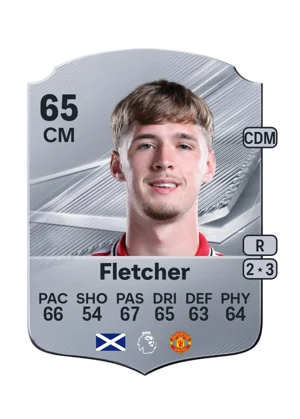 Fletcher - 65 - Rare EA FC 27 card