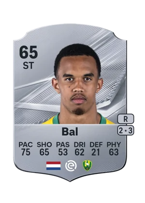Bal - 65 - Rare EA FC 27 card