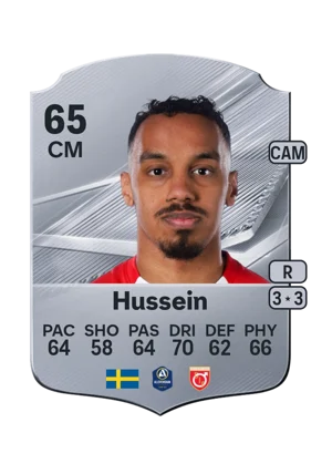 Hussein - 65 - Rare EA FC 27 card