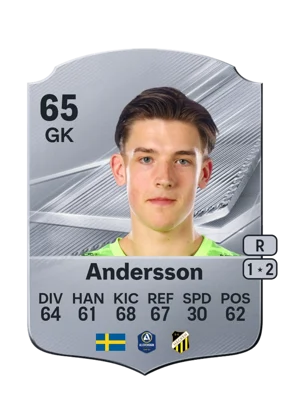 Andersson - 65 - Rare EA FC 27 card
