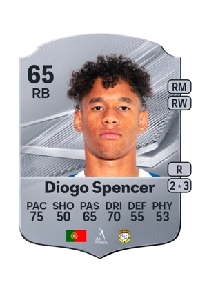 Diogo Spencer - 65 - Rare EA FC 27 card