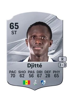 Djitté - 65 - Rare EA FC 27 card