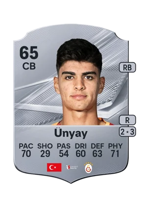 Ünyay - 65 - Rare EA FC 27 card