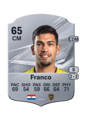 Franco - 65 - Rare EA FC 27 card