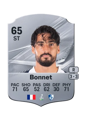 Bonnet - 65 - Rare EA FC 27 card