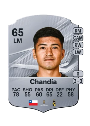 Chandía - 65 - Rare EA FC 27 card