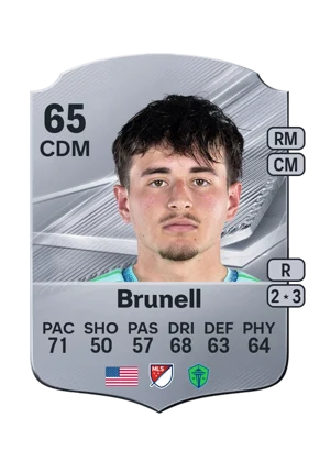 Brunell - 65 - Rare EA FC 27 card