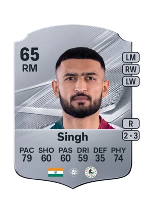 Singh - 65 - Rare EA FC 27 card