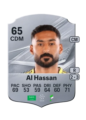 Al Hassan - 65 - Rare EA FC 27 card