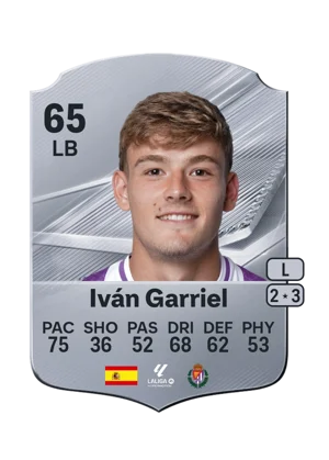 Iván Garriel - 65 - Rare EA FC 27 card