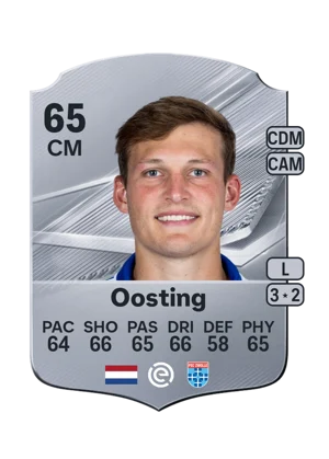 Oosting - 65 - Rare EA FC 27 card