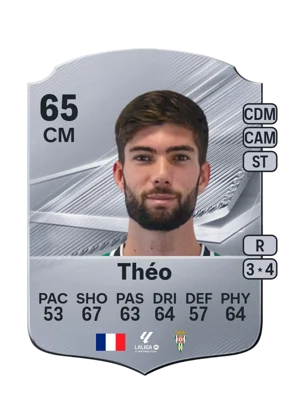 Théo - 65 - Rare EA FC 27 card