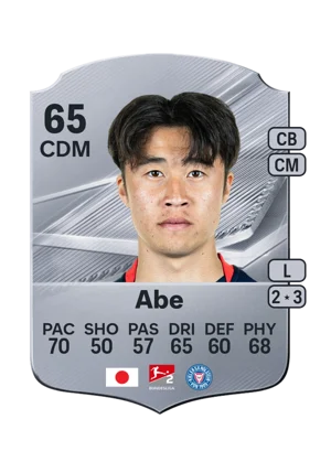 Abe - 65 - Rare EA FC 27 card