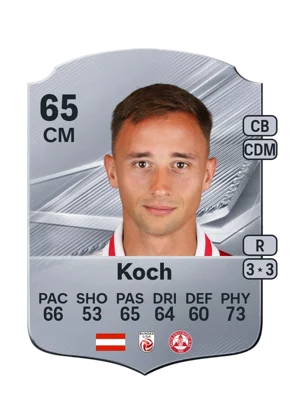 Koch - 65 - Rare EA FC 27 card